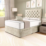 Panama Divan Bed - Almond Coniston