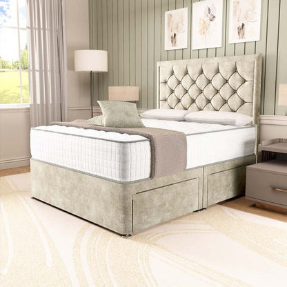 Panama Divan Bed - Almond Coniston