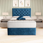 Panama Divan Bed - Blue Coniston