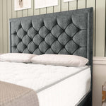 Panama Divan Bed - Charcoal Chenille