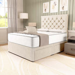 Panama Divan Bed - Cream Naples
