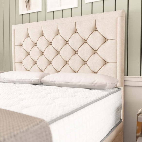 Panama Divan Bed - Cream Naples