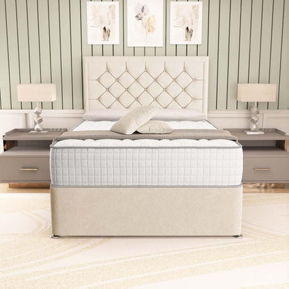 Panama Divan Bed - Cream Naples