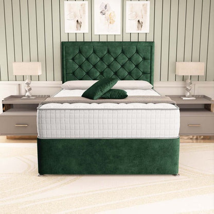 Panama Divan Bed - Emerald Coniston