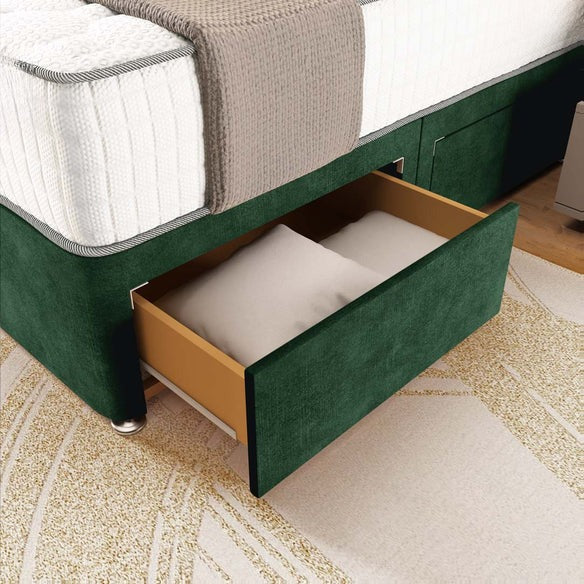 Panama Divan Bed - Emerald Coniston