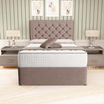 Panama Divan Bed - Mauve Naples