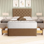 Panama Divan Bed - Mink Naples
