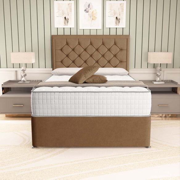 Panama Divan Bed - Mink Naples