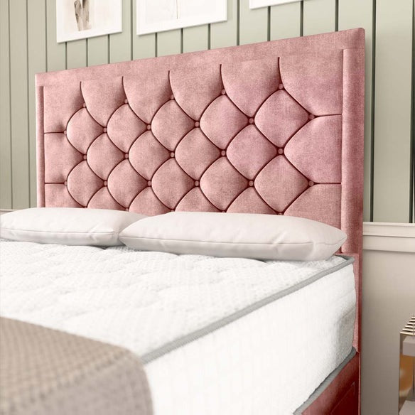 Panama Divan Bed - Pink Coniston