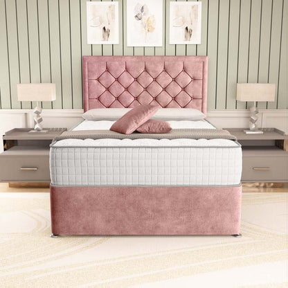 Panama Divan Bed - Pink Coniston