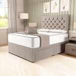 Panama Divan Bed - Seal Grey Naples