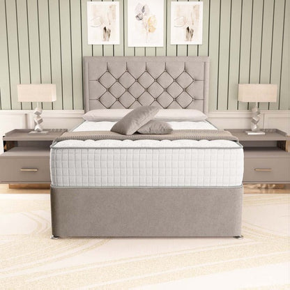 Panama Divan Bed - Seal Grey Naples
