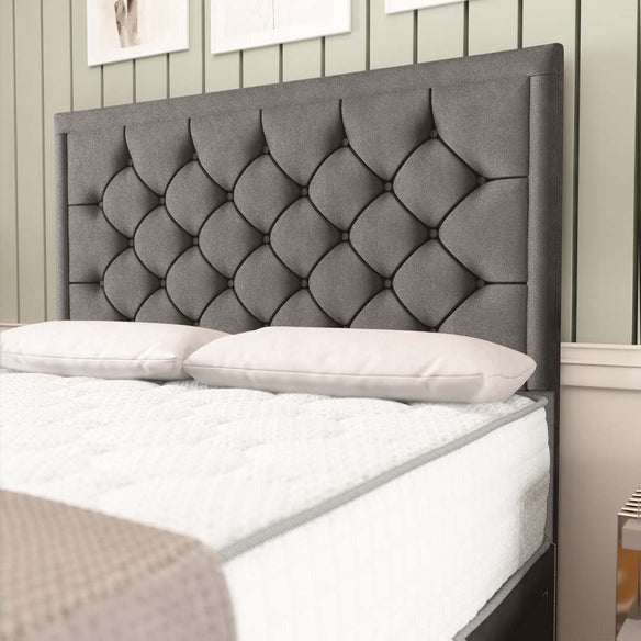 Panama Divan Bed - Slate Grey Naples