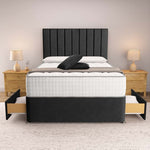 Prague Divan Bed - Black Naples