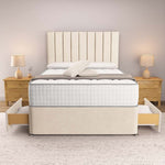 Prague Divan Bed - Cream Naples
