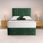 Prague Divan Bed - Emerald Coniston