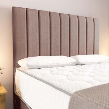 Prague Divan Bed - Mauve Naples