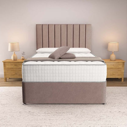 Prague Divan Bed - Mauve Naples