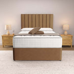 Prague Divan Bed - Mink Naples