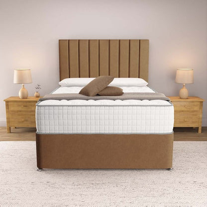 Prague Divan Bed - Mink Naples