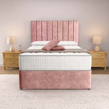 Prague Divan Bed - Pink Coniston