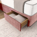 Prague Divan Bed - Pink Coniston