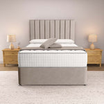 Prague Divan Bed - Seal Grey Naples