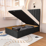 Prague Kids Ottoman Divan Bed - Black Naples