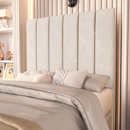 Prague Kids Ottoman Divan Bed - Cream Naples