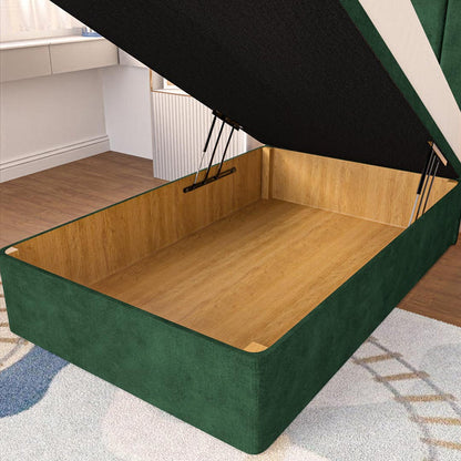 Prague Kids Ottoman Divan Bed - Emerald Coniston