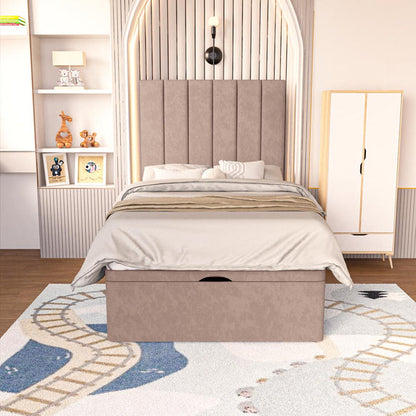 Prague Kids Ottoman Divan Bed - Mauve Naples