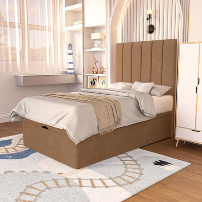 Prague Kids Ottoman Divan Bed - Mink Naples