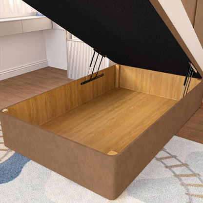 Prague Kids Ottoman Divan Bed - Mink Naples