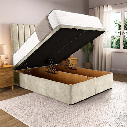 Prague Ottoman Divan Bed - Almond Coniston