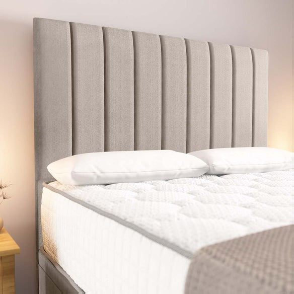 Prague Ottoman Divan Bed - Seal Grey Naples