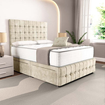 Rio Divan Bed - Almond Coniston
