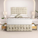 Rio Divan Bed - Almond Coniston