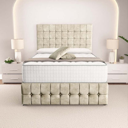 Rio Divan Bed - Almond Coniston