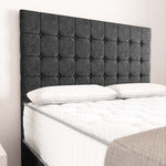 Rio Divan Bed - Black Chenille