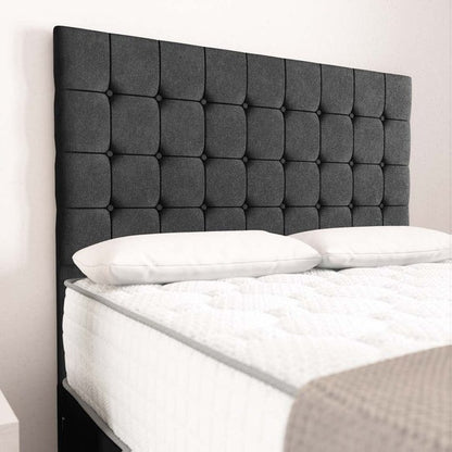 Rio Divan Bed - Black Naples