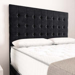Rio Divan Bed - Black Plush Velvet