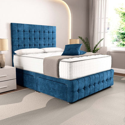 Rio Divan Bed - Blue Coniston