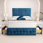 Rio Divan Bed - Blue Coniston