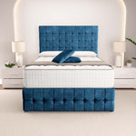 Rio Divan Bed - Blue Coniston