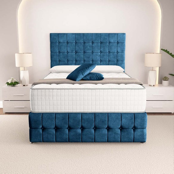 Rio Divan Bed - Blue Coniston