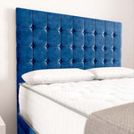 Rio Divan Bed - Blue Plush Velvet