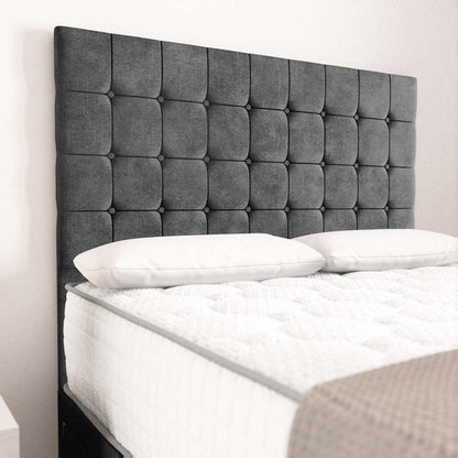 Rio Divan Bed - Charcoal Coniston