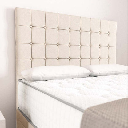 Rio Divan Bed - Cream Naples