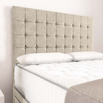Rio Divan Bed - Cream Plush Velvet