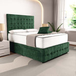 Rio Divan Bed - Emerald Coniston